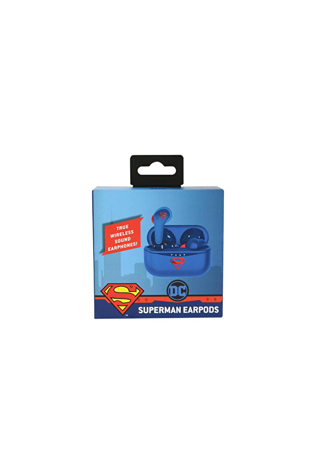 Earpods Super Man TWS Albastru - 4