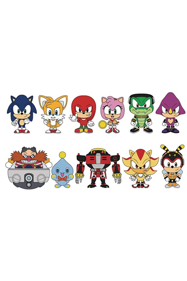 Sonic (Blind Bag/Random) 3D Foam Bag - 2