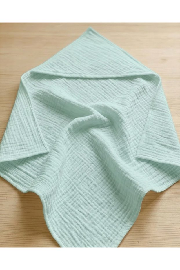 Four Layers Muslin Hooded Baby Kids Towel Swaddle Bath Towel Cotton Beach Towel Poncho 4 Layers