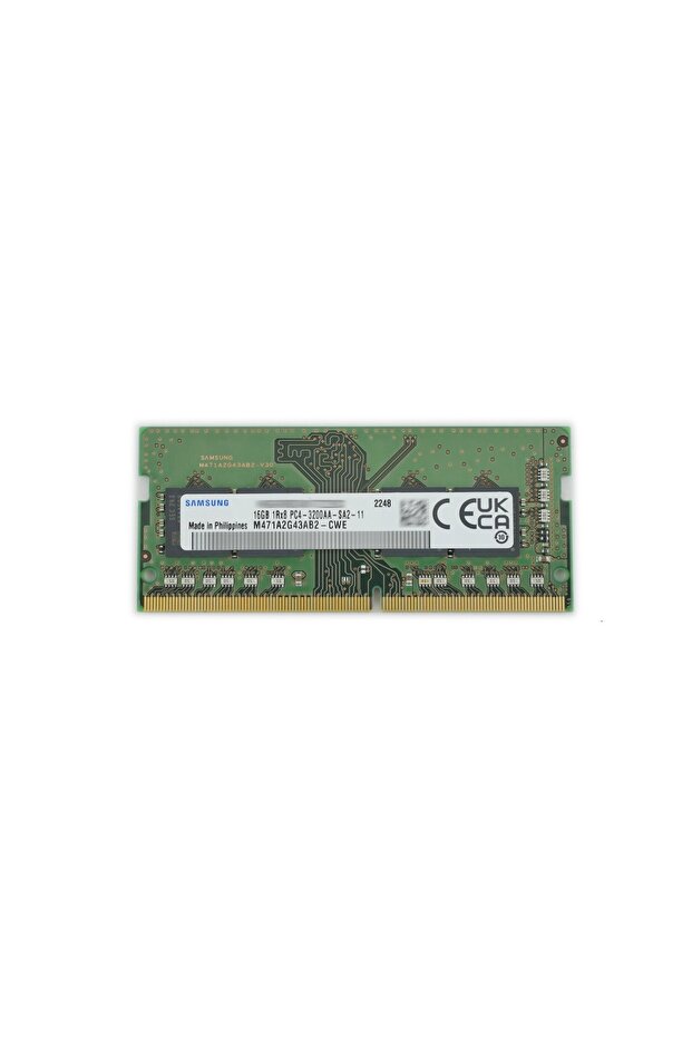 16 جيجابايت Ddr4 3200 ميجا هرتز Cl22 ذاكرة الوصول العشوائي للكمبيوتر المحمول M471a2k43eb1-cwe