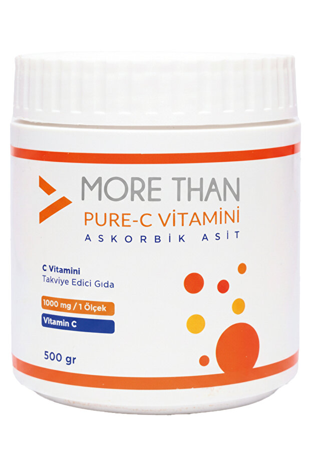 Pure C Vitamini (Ascorbic Acid) 500 gr - 1