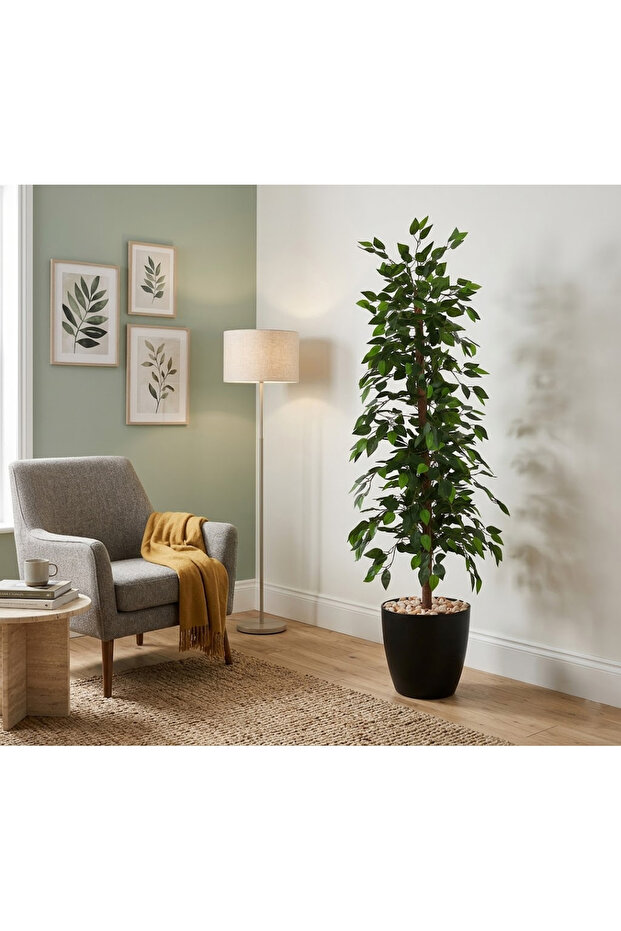155cm Artificial Ficus Tree that mimics a real tree in shape and texture