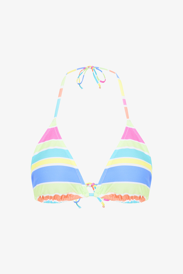 دونا مخطط مثلث بيكيني الأعلى - 5