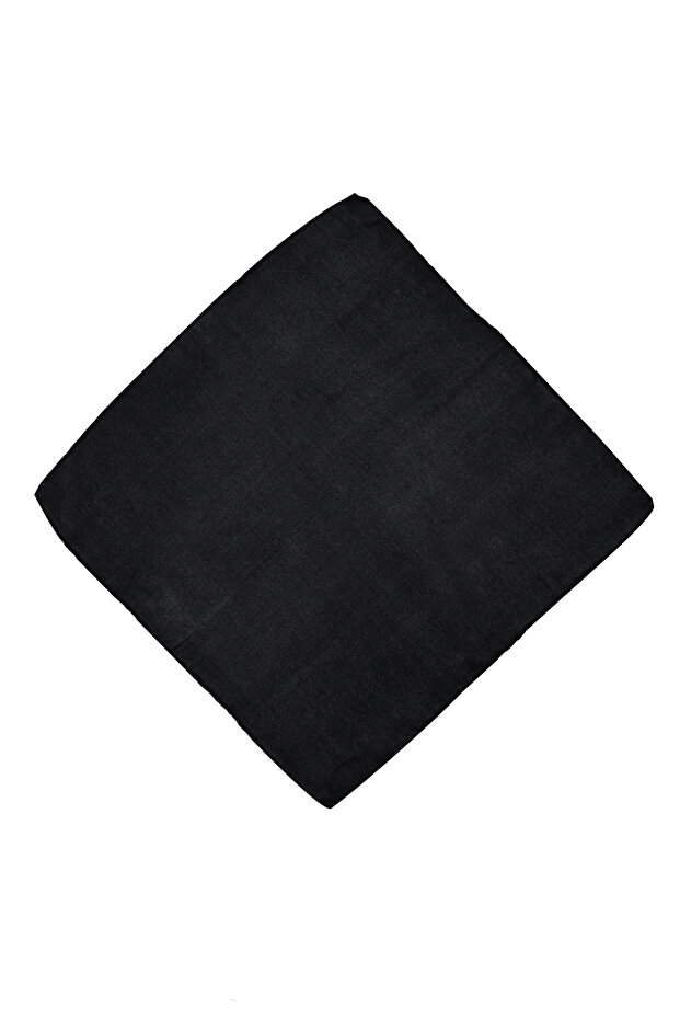 Plain Silk Handkerchief - 1