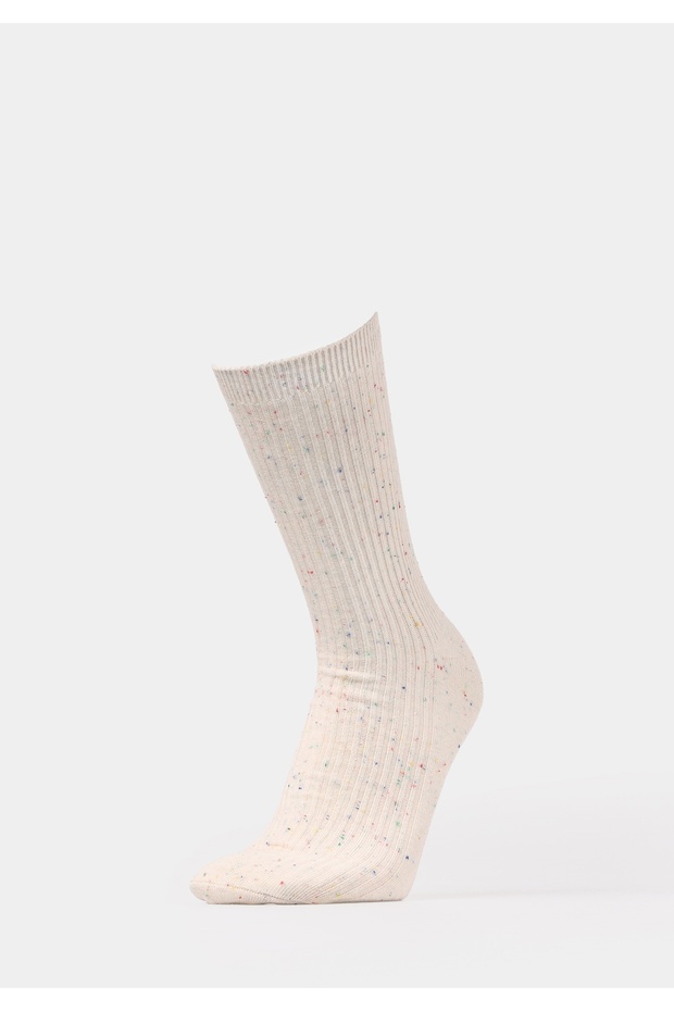 Дамски Чорапи Екрю - 1