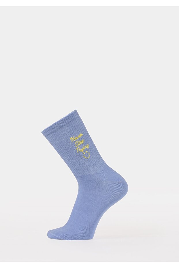 Дамски сини чорапи - 1