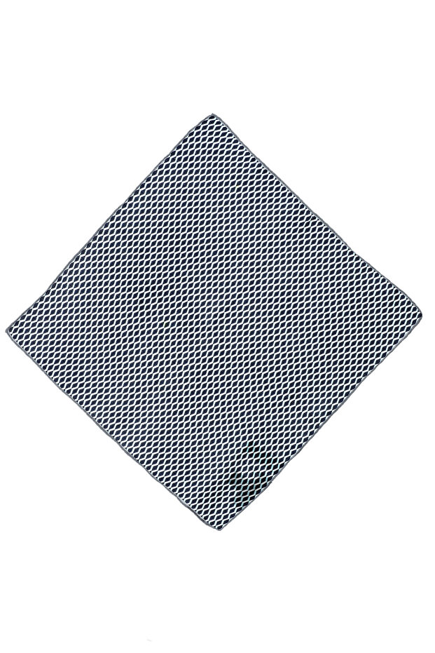 Desenli İpek Mendil - 1