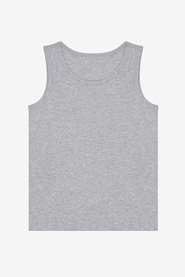 Boy's Black Solid 3-Piece Multicolor Undershirt - 3