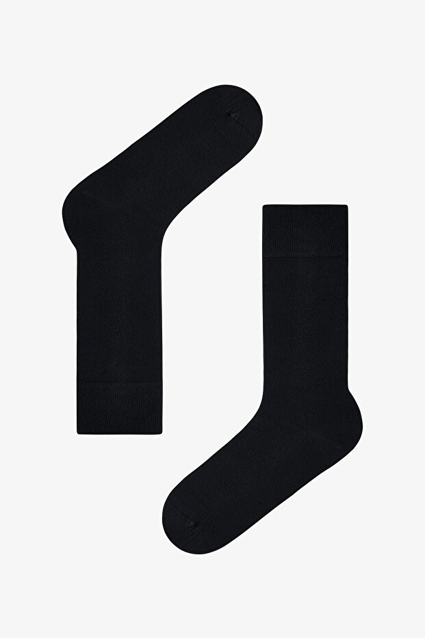 جوارب سوداء مشروط للأولاد - 1