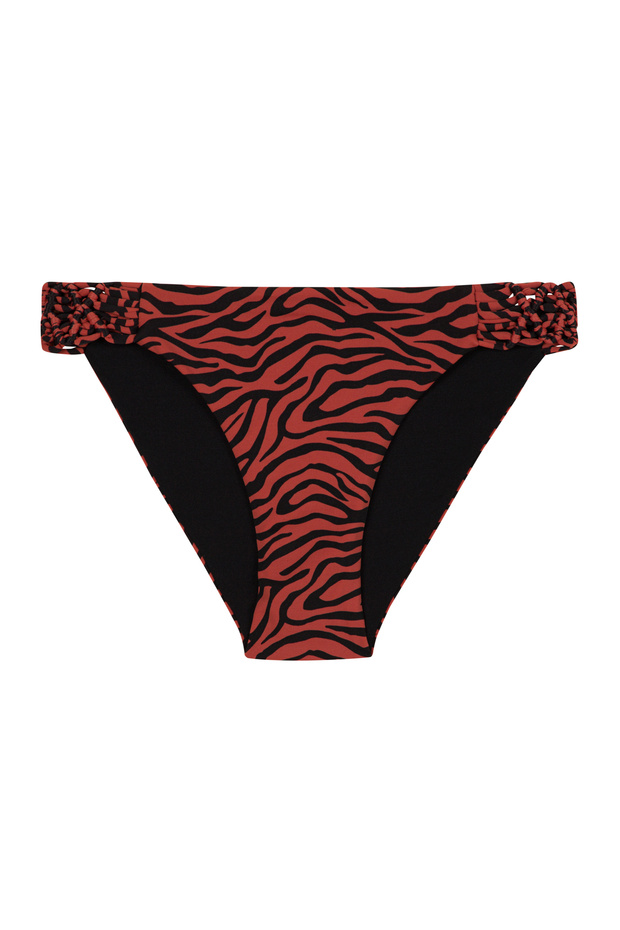 Partea de jos de bikini multicoloră Savage Macrame - 3