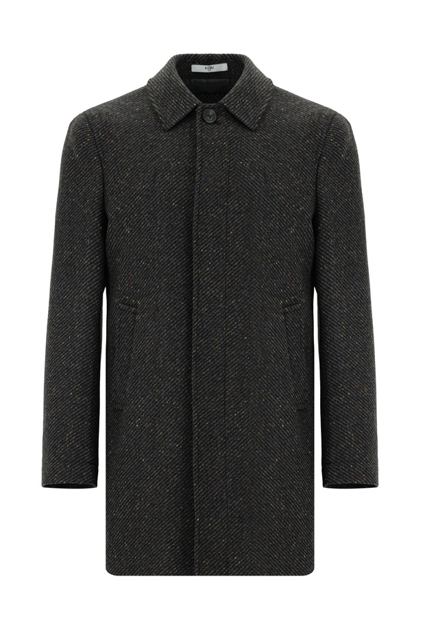 معطف كلاسيكي من الصوف - 6