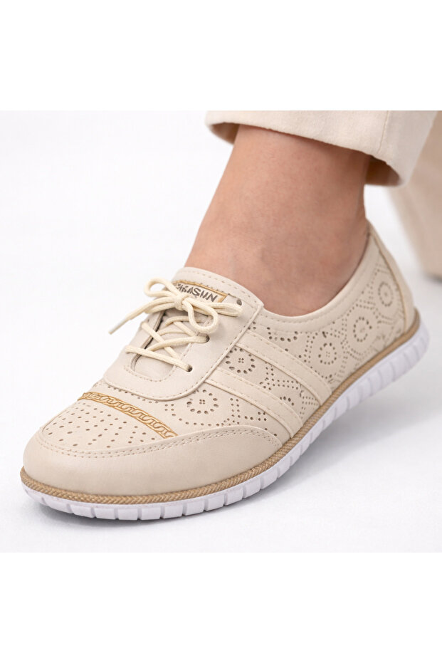 Shoes Women Daily Ethnic Pattern Ballet Flats