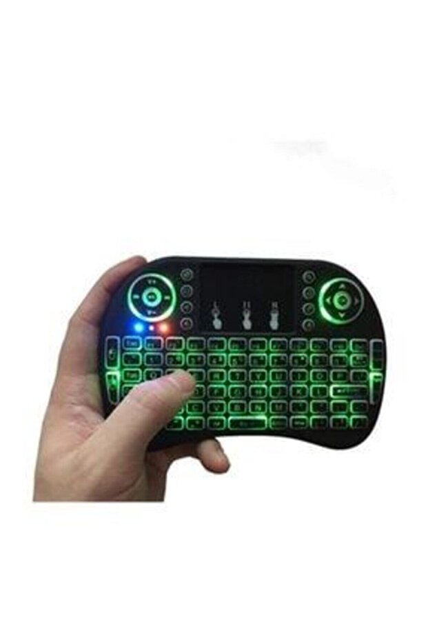 Mini Keyboard Backlit Bluetooth Çok Fonksiyonlu Klavye - 2