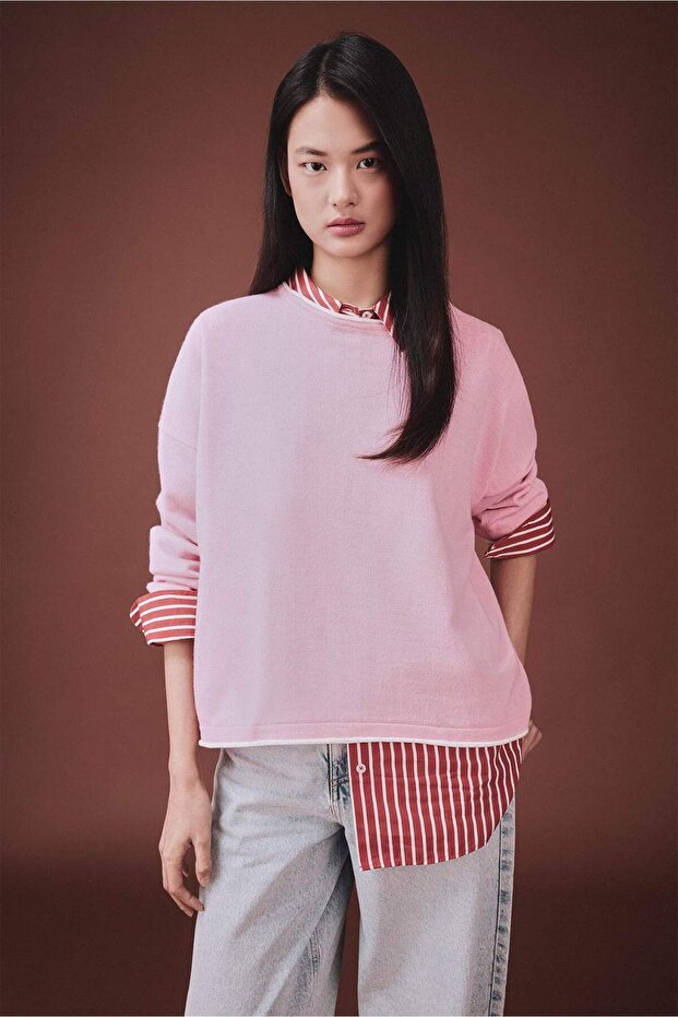 Basıc Triko Kazak H5909AX26SP - 1