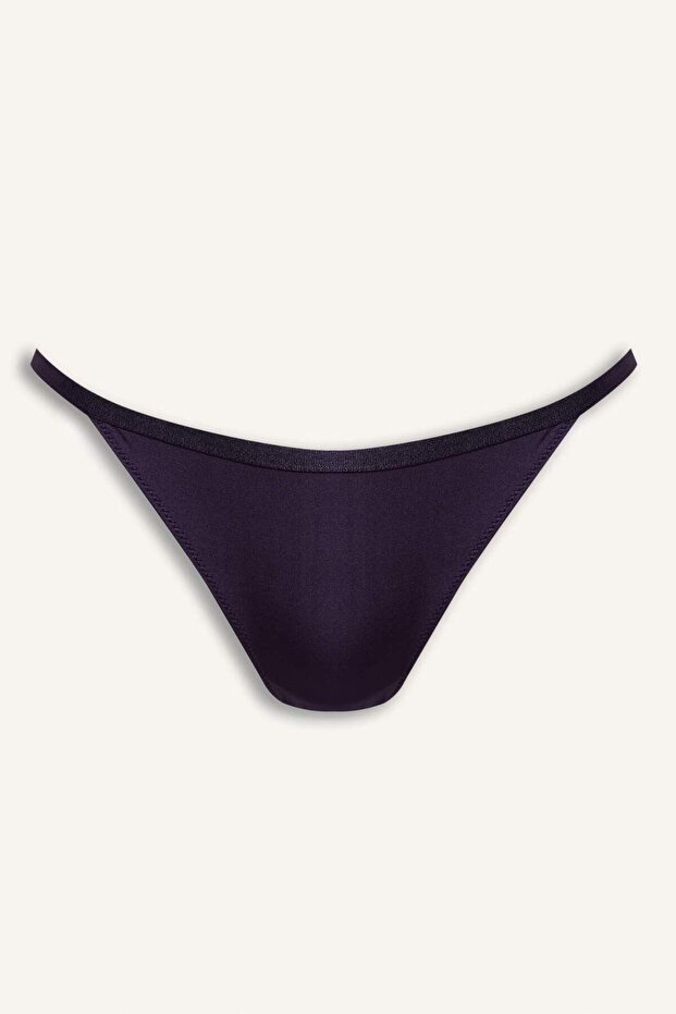 Lace Detailed Satin Brazilian Panties G1140Ax26Sp