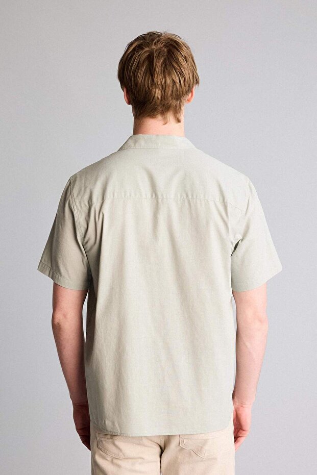 قميص أساسي مصنوع من القطن بنسبة 100% D7551AX26SP - 5