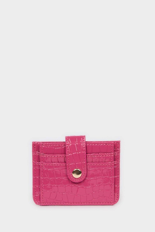 Women's Faux Leather Card Holder H0953Axns