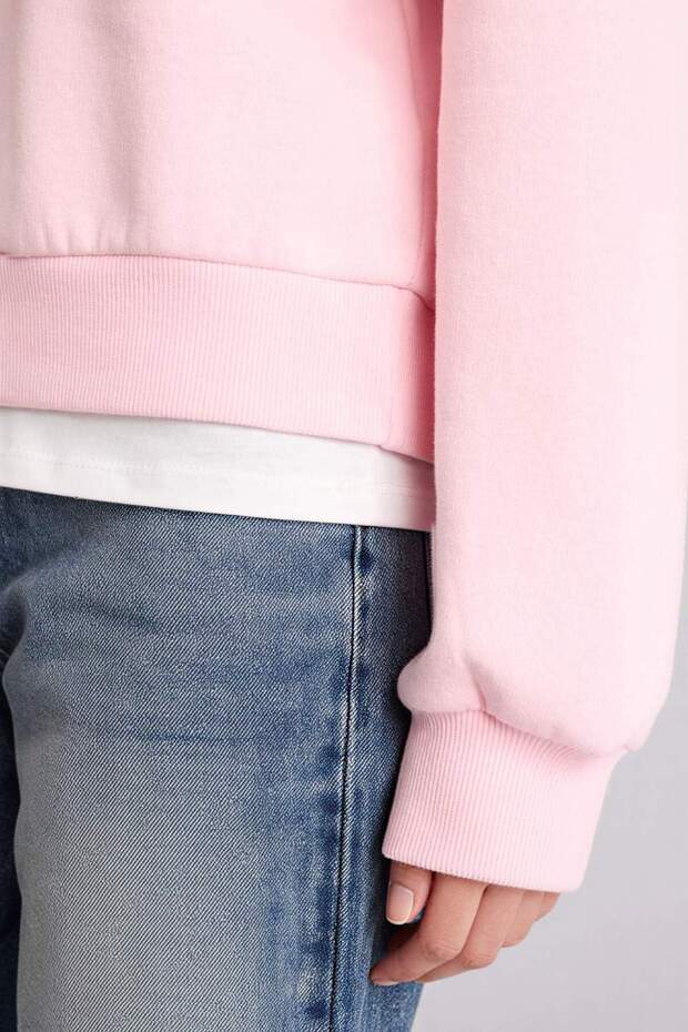 Relax Fit Basic Sweatshirt H2149AX25WN - 4
