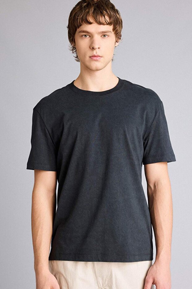100% Cotton Regular Fit Printed T-Shirt F8160Ax26Sp
