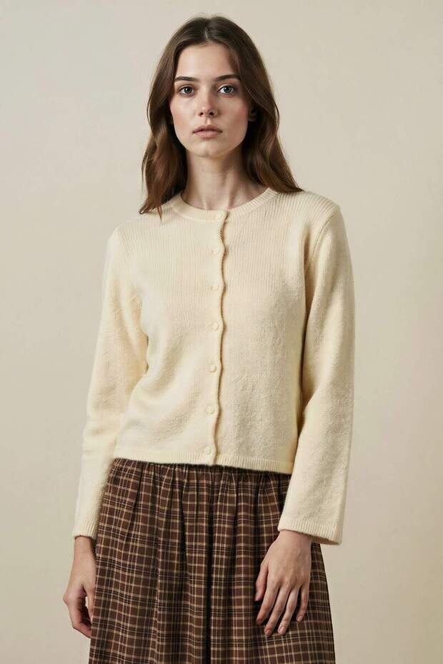 Regular Fit Knitwear Cardigan G9176Ax26Sp