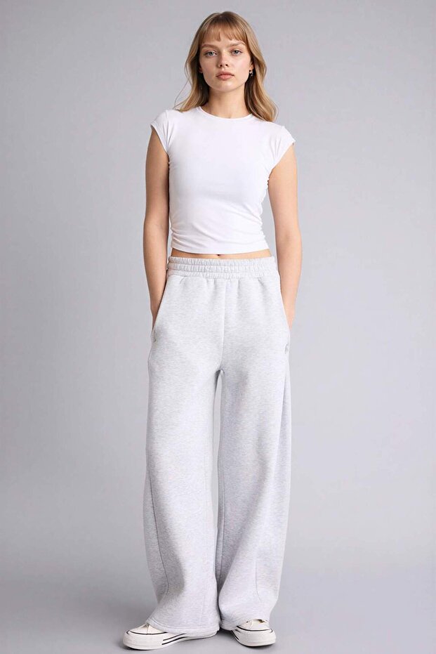 Geniş Paça Eşofman Altı H0424AX26SP - 4