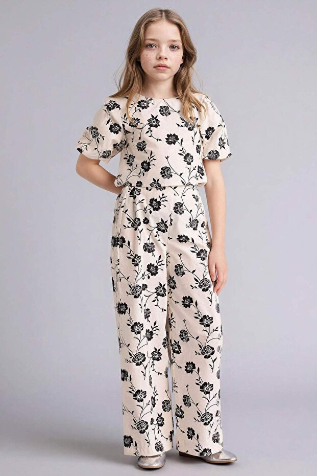 Desenli Dokuma 2li Takım Kız Çocuk G7734A826SM - 3