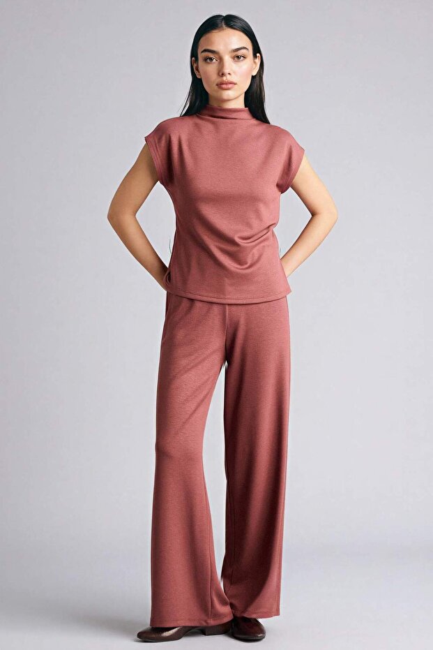 Weit geschnittene Hose E5784AX26SP - 1