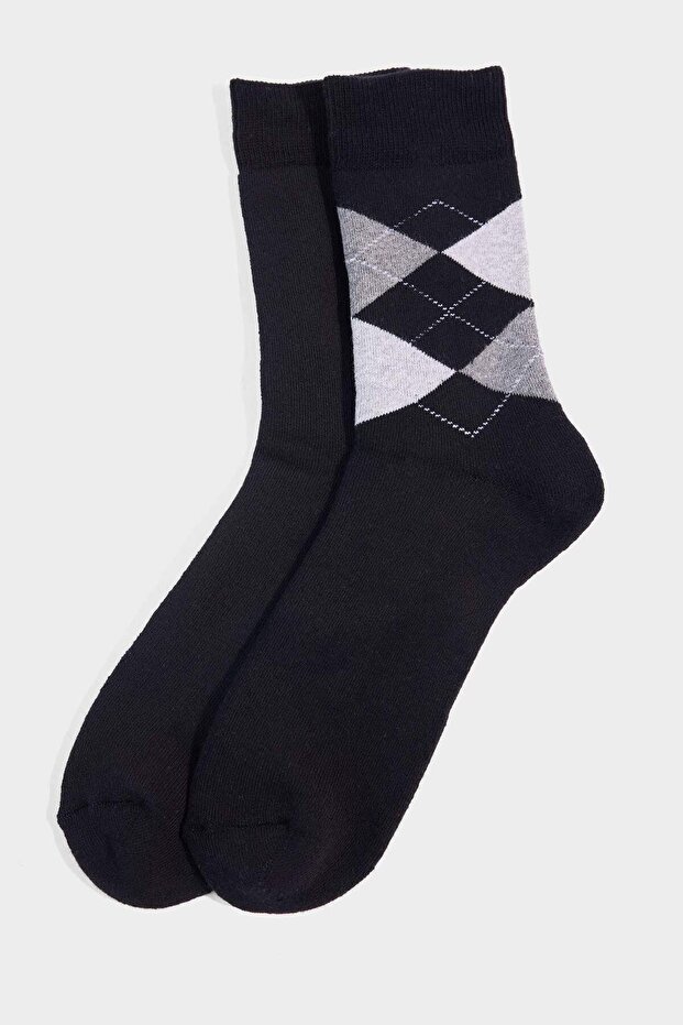 Men's 2-Pack Cotton Towel Socks G6210Axns