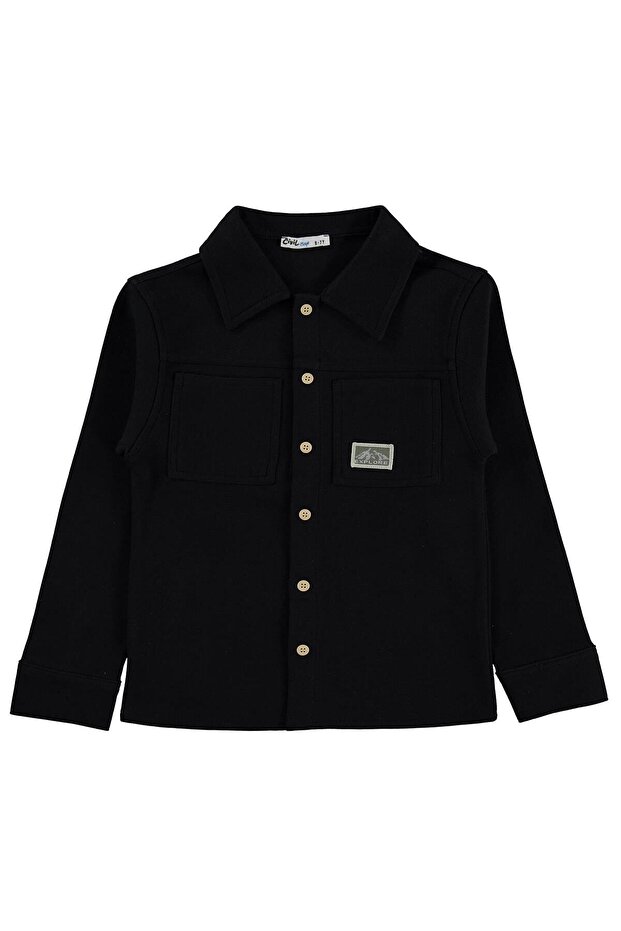 Basic 10-13 Years Old Shirt - Black