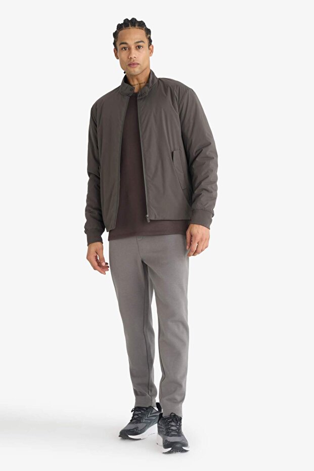 Slim Fit Sportsman Slim Jogger Sweatpants Slim Fit Zippered Basic Standard Leg S3309Az25Au