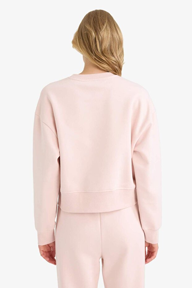 Boxy Fit Basıc Sweatshirt B8568AX25AU - 6