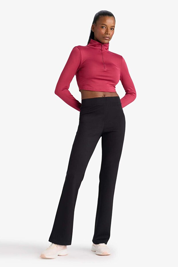 Flare Fit Flared Standard Length Modal Soft Touch Trousers E8957Ax25Au