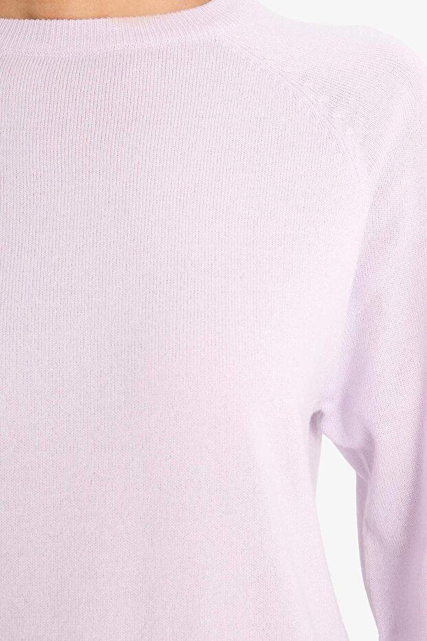 Relax Fit Basıc Triko Kazak I6913AZ25WN - 5