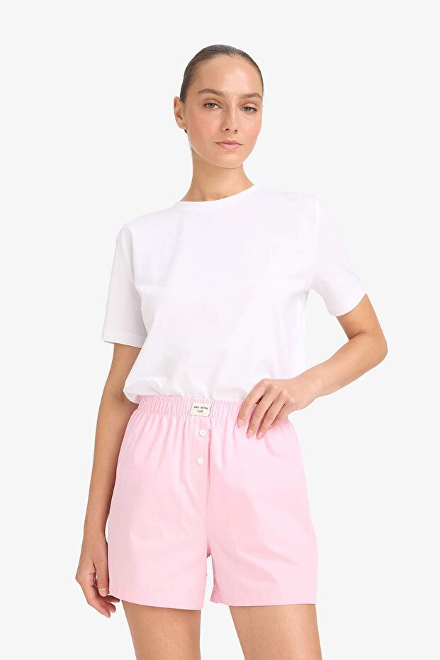 Regular Fit Poplin 2li Alt E4342AX25SM - 8