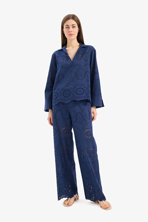 Regular Fit Brode Plaj Pantolonu E4711AX25SM - 1