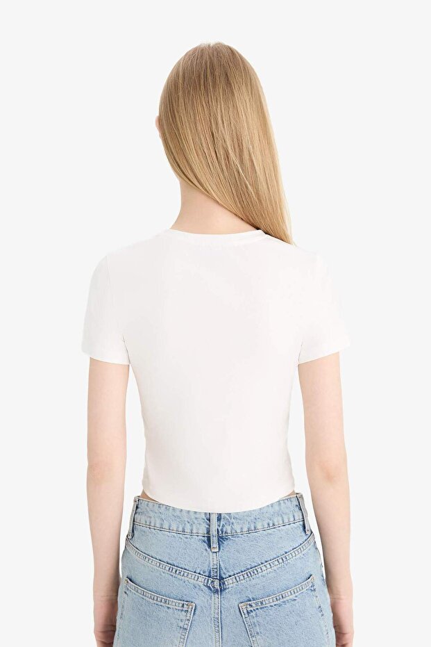 Coool Fıtted Basıc Tişört F3485AXNS - 5