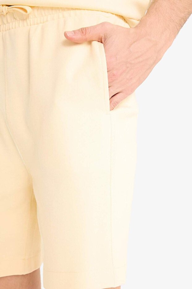 Regular Fit Düz Paça Şort D9769AX25SM - 7