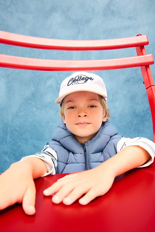 Embroidered Cotton Cap Hat for Boys D8397A825Sm