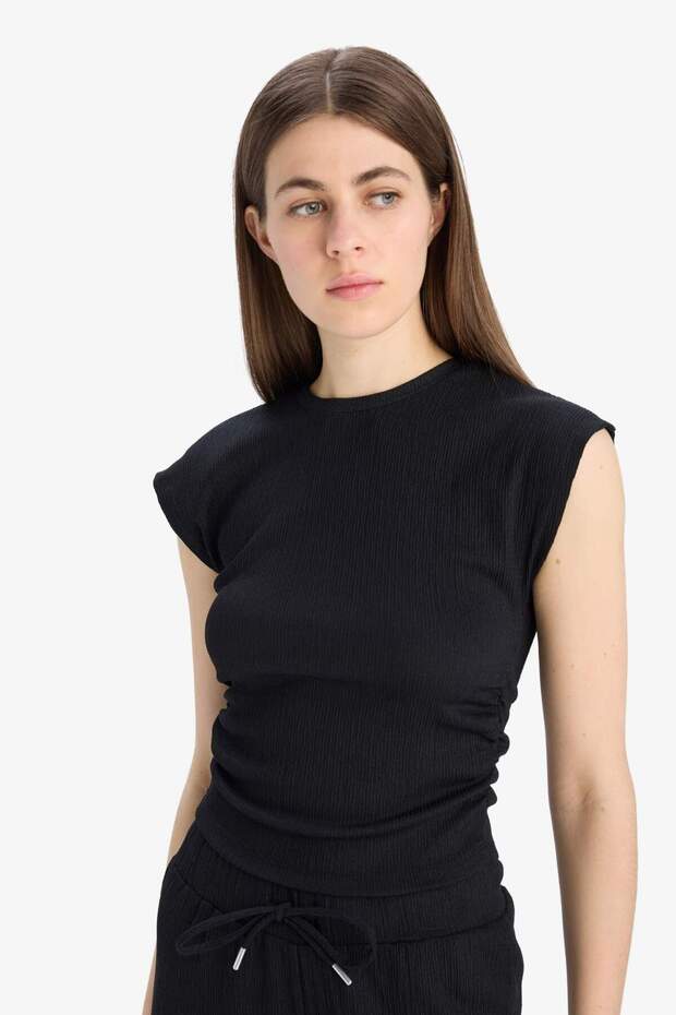 Tricou Slim Fit Basic E3398AX25SP - 4