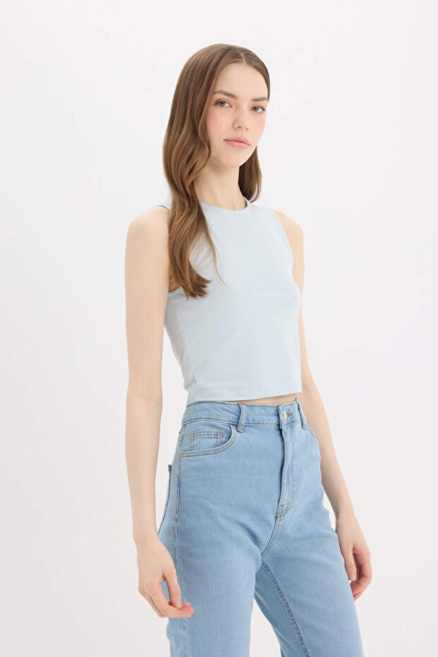 Fitted Halter Yaka Atlet D9560AX25SM - 5