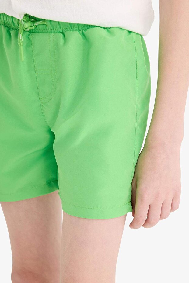 Basic Düz Deniz Şortu Erkek Çocuk B7737A825HS - 8