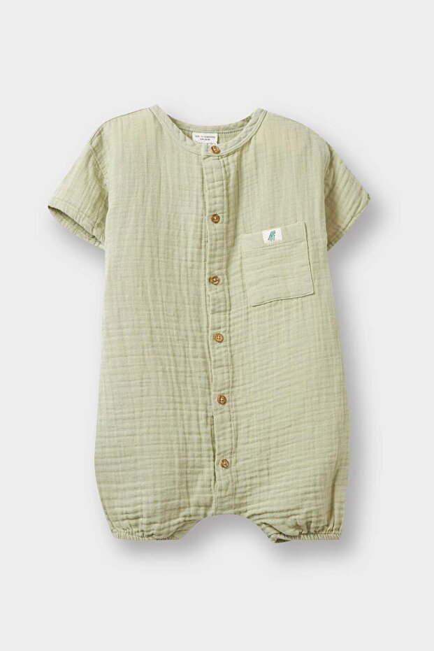 Muslin Overalls Baby Boy Newborn E8376A525Sm