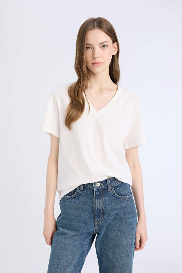 Basıc Tişört D9593AX25SM - 3