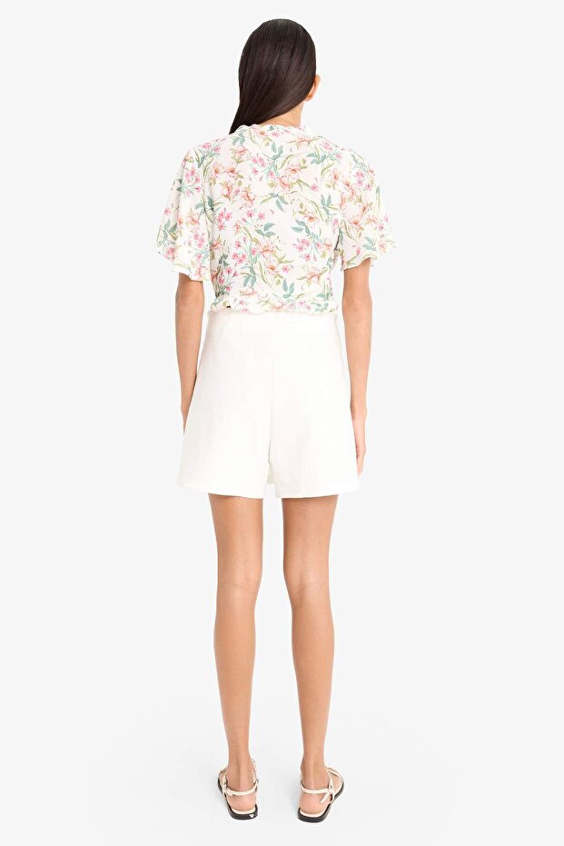 Normal Bel Basıc Şort Etek C1860AX25SP - 7