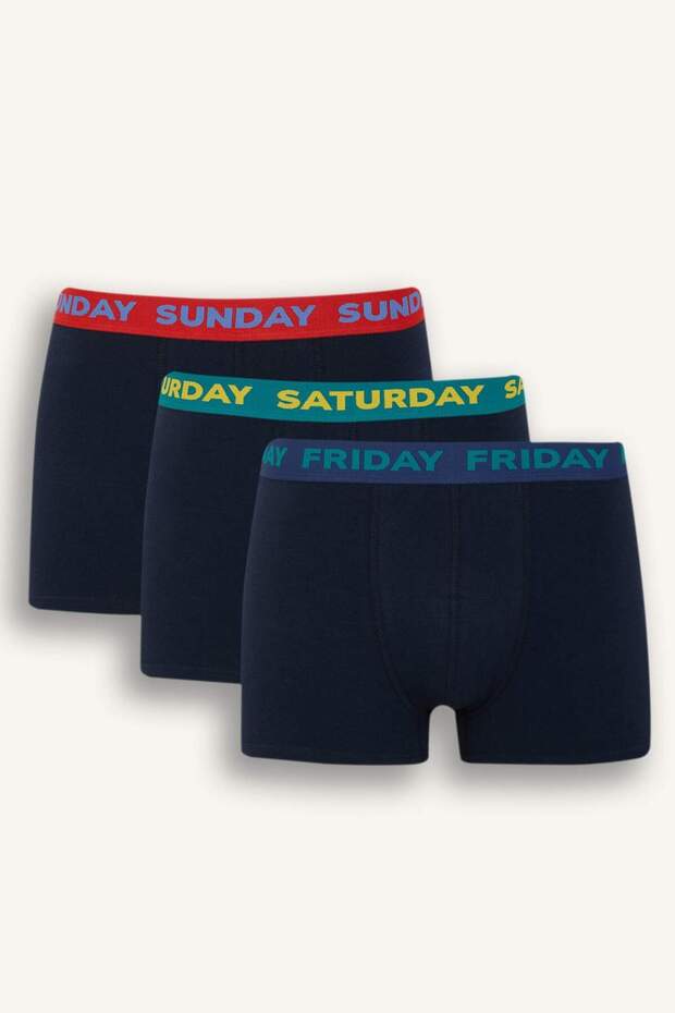 Regular Fit 3lü Boxer D9873AX25SP - 1