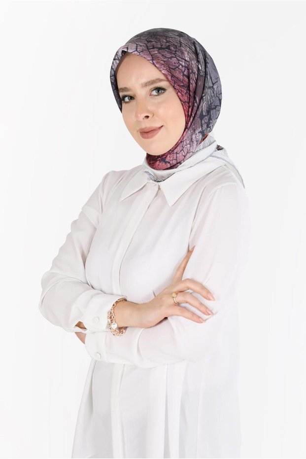 ALVINA DIGITAL TWILL SCARF 8105