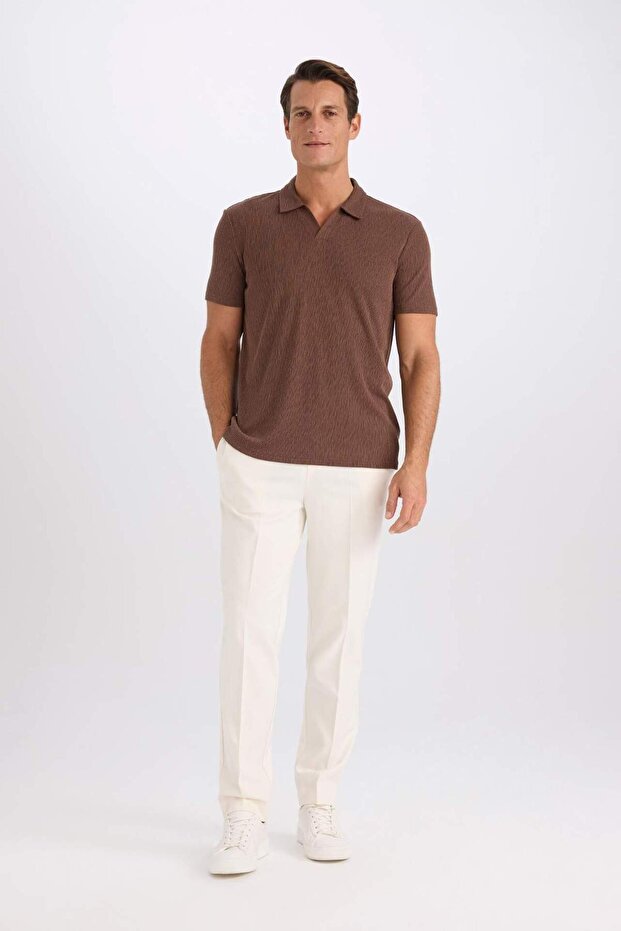 Ultra Soft Tie-Waist Elastic Pocket Jogger Fit All-Way Stretch Soft Trousers A9943Ax