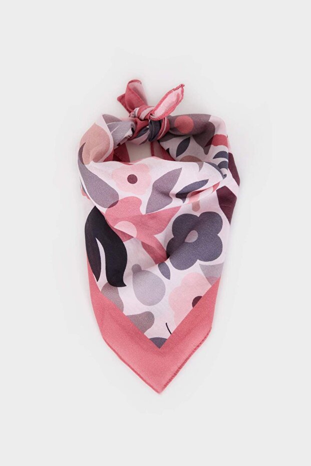 Women's Cotton Patterned Bandana - E6165Ax25Sm