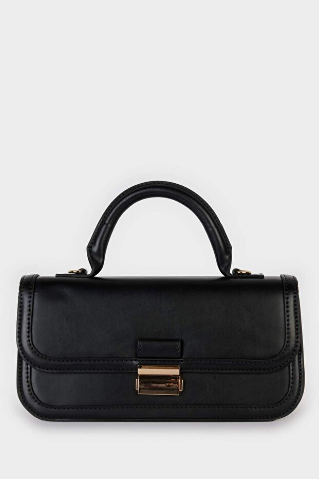 Women's Faux Leather Shoulder Bag E3606Axns