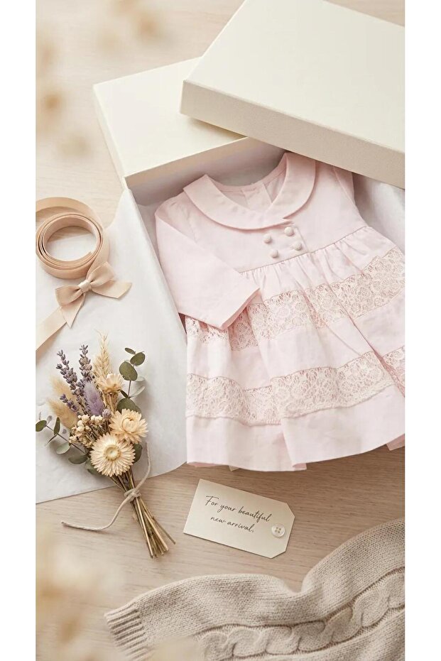 Lace Long Sleeve Dress